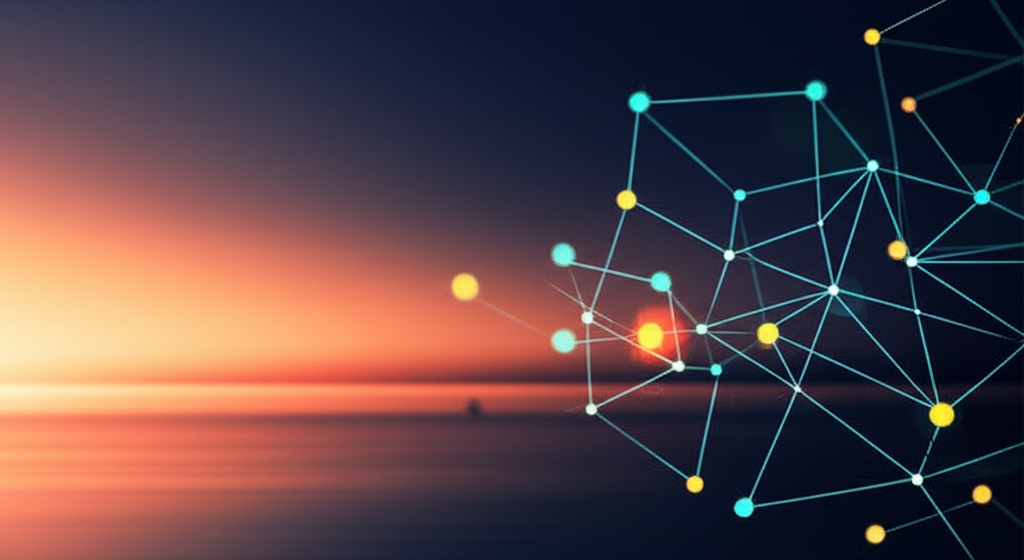 Data graph symbolizing MEV protection analysis.